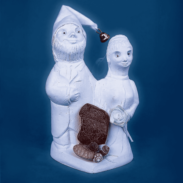 Rügener Kreidemännchen "Hochzeitspaar'