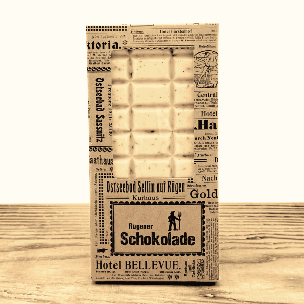 weiße Schokolade mit Schokoladenkeks